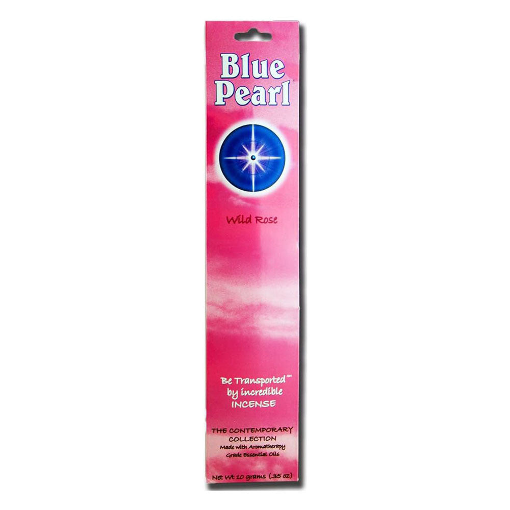 Blue Pearl Contemporary Collection Wild Rose Incense, 10 Gm